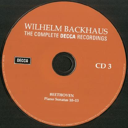 巴克豪斯·迪卡录音全集《贝多芬-钢琴奏鸣曲（第一辑）》3CD.2019[FLAC+CUE整轨]