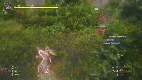 《最终幻想16》玩家战斗连招演示：超炫酷！敌人被控到死